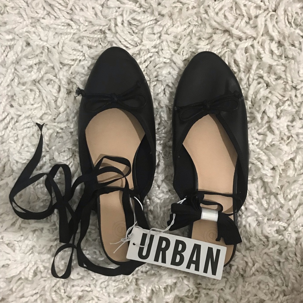 Urban outfitters back flats.
